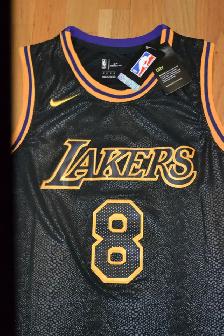 New w/ Tags KOBE BRYANT All Embroidered Jersey - Photo 5