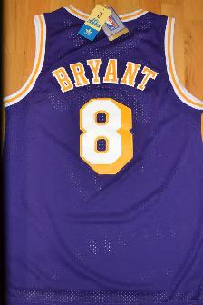 New w/ Tags KOBE BRYANT All Embroidered Jersey - Photo 6