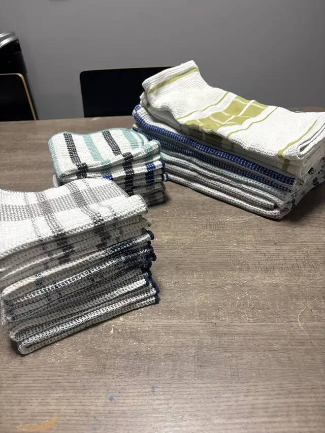 kitchen towels and cloths