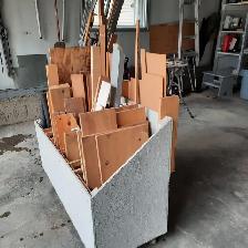Rolling Wood Storage Cabinet - Photo 3