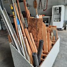 Rolling Wood Storage Cabinet - Photo 5