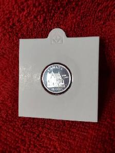 2000 Desjardins birth of the credit Union Canadian silver dime