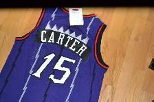 New w/ Tags VINCE CARTER All Embroidered Jersey - Photo 8