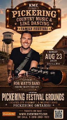 Pickering Country Music & Line Dancing Festival Tickets