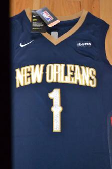 New w/ Tags ZION WILLIAMSON All Embroidered Jersey - Photo 5