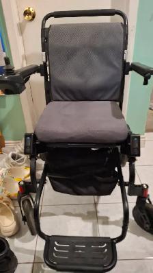 Electric wheelchair folding traveler - Photo 2