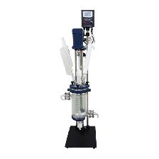 2L Glass Reactor Jacketed Reaction Distillation Lab 220499 - Photo 4