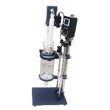 2L Glass Reactor Jacketed Reaction Distillation Lab 220499 - Photo 8