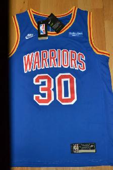 New w/ Tags STEPHEN CURRY All Embroidered Jersey