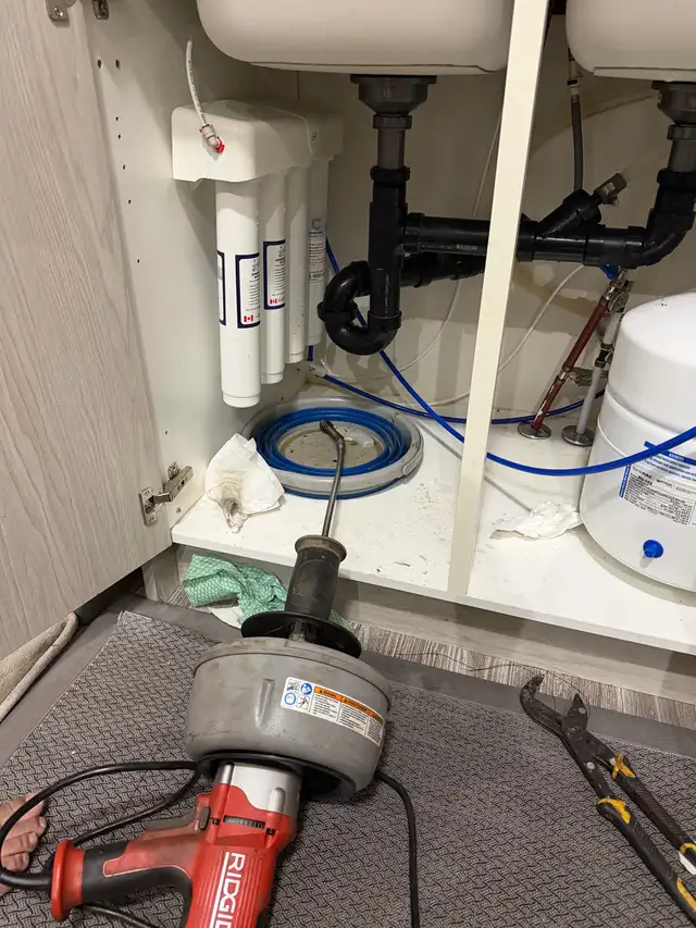 Snake drain & Camera inspection