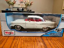 BRAND NEW 1/18 1957 CHEVY BEL AIR DIECAST - $35