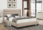 GREY OR BEIGE LINEN PLATFORM BEDS ! - Photo 3