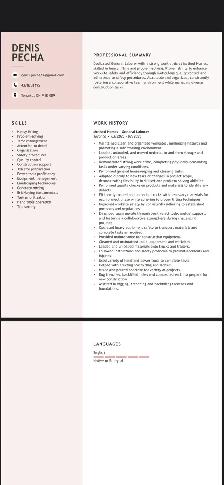 Looking for Full-time Work