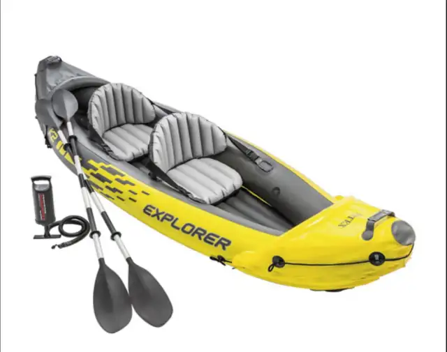 Intex Explorer K2 10 ft 2-Person Inflatable Kayak (with carry on