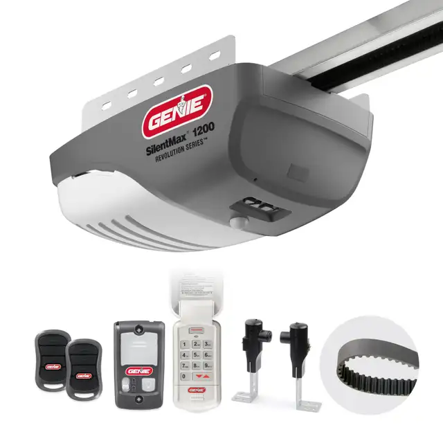 Garage Door Genie SilentMax 1200 Model 4042-TKH Garage Door Open