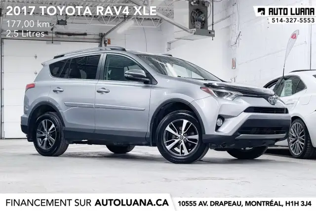 2017 TOYOTA RAV4 XLE AWD TOIT/CAMERA/ANGLE MORT/DRIVE ASSIST