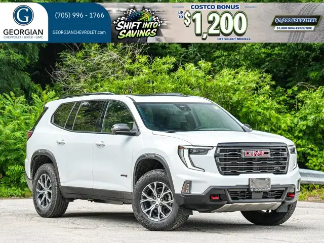 2026 GMC Acadia AT4- Luxury Pkg - Wireless Charging