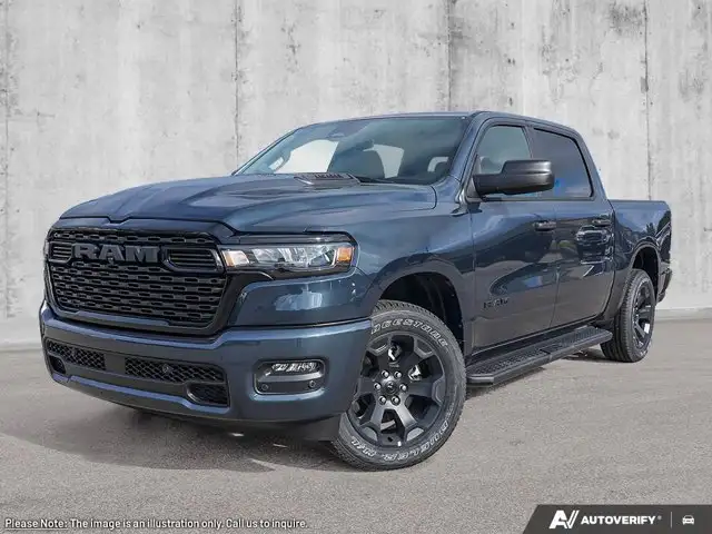 2026 Ram 1500 Express Crew 4x4 3.0L Black Edition Bucket Seats