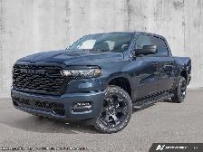 2026 Ram 1500 Express Crew 4x4 3.0L Black Edition Bucket Seats