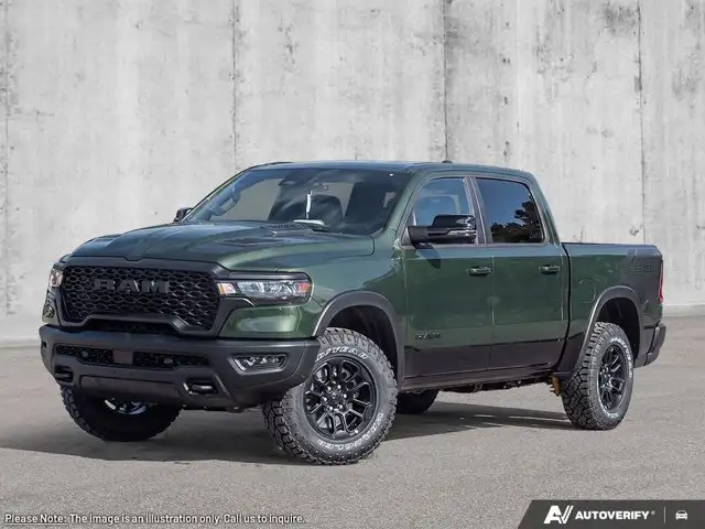2026 Ram 1500 Rebel 4x4 Crew Hemi Nav Heated/Vented Leather