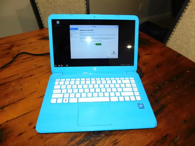 HP Stream with Linux MINT Cinnamon B/T HDMI