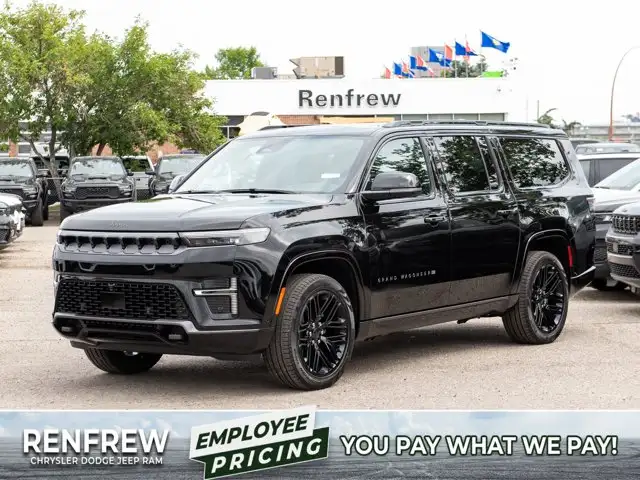 2026 Jeep Grand Wagoneer L Limited Reserve