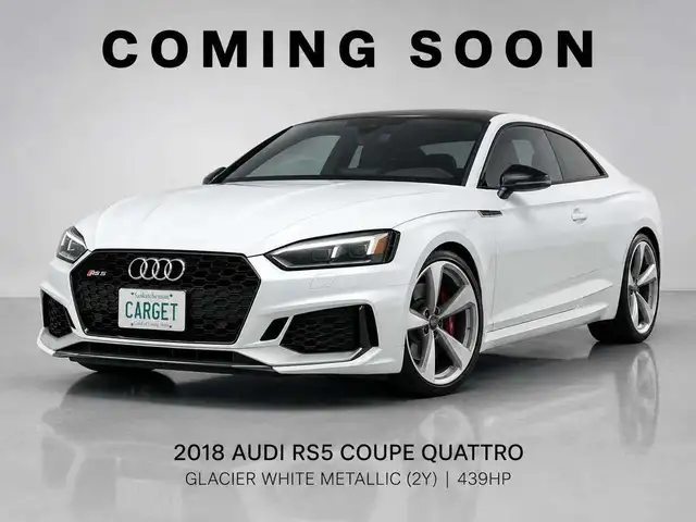 2018 Audi RS 5 - 439HP | Carbon Plus PKG | RS Audi Sport PKG