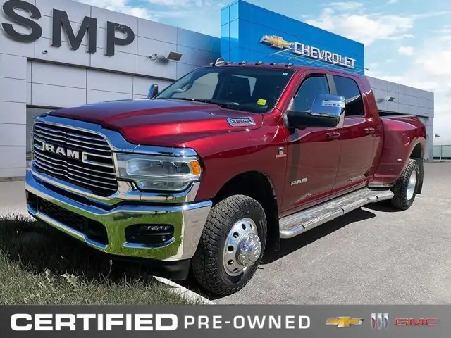 2024 Ram 3500 Laramie Mega Cab | Dually | 4X4 | Heated | Vented