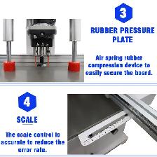 3Z-45-9.5 Pneumatic Hinge Boring Woodworking Drilling 027304 - Photo 4