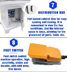 3Z-45-9.5 Pneumatic Hinge Boring Woodworking Drilling 027304 - Photo 6