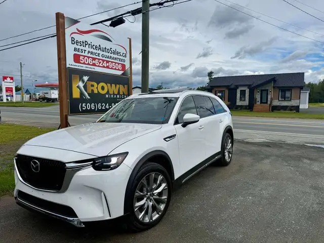 2025 Mazda CX-90 GT! CLEAN CARFAX! CAPTAIN SEATS! 7 PASS! NEW MV