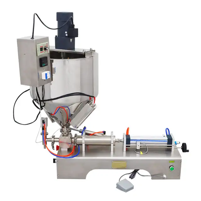30-300ml Paste Liquid Heating & Stirring Filling Machine 160439