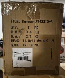 KEMECO CAST ALUMINUM SOLAR POST LIGHT – REAL GLASS – NEW - Photo 3