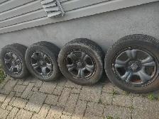 4 jantes 215-60R16 d'origine Subaru Forester. Bolt Pattern 5x100