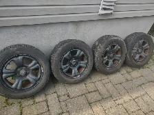 4 jantes 215-60R16 d'origine Subaru Forester. Bolt Pattern 5x100 - Photo 2