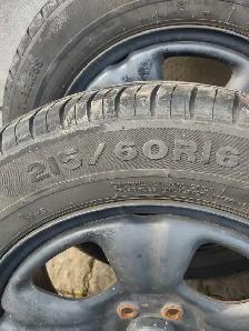 4 jantes 215-60R16 d'origine Subaru Forester. Bolt Pattern 5x100 - Photo 5