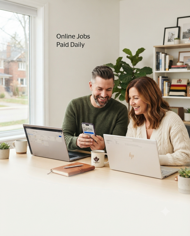 Online Jobs – Paid Daily!