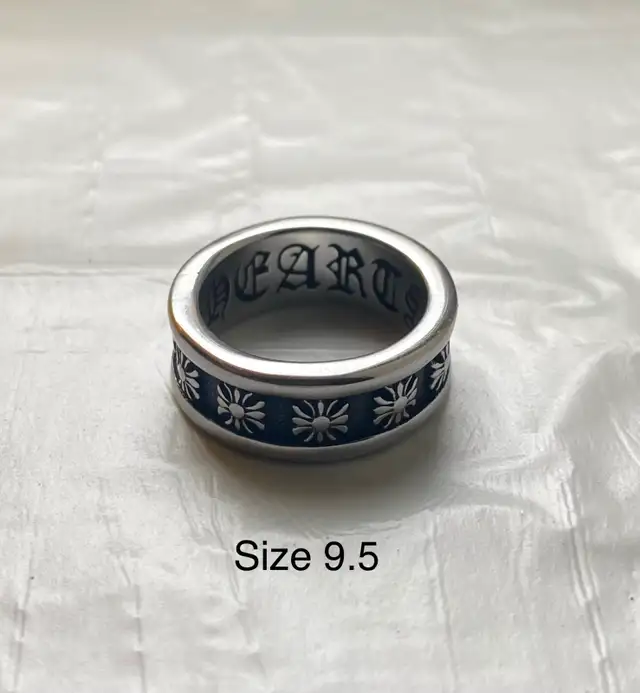 Chrome Hearts ring sizes 9.5 & 12
