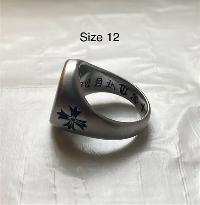 Chrome Hearts ring size 12