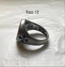 Chrome Hearts ring size 12