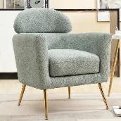 Brand New MMW Teddy Boucle Accent Armchair $199 - Photo 7