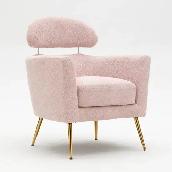 Brand New MMW Teddy Boucle Accent Armchair $199 - Photo 9
