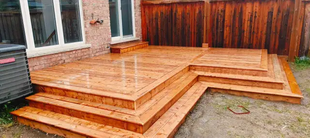 DECK REPAIR AND NEW DECK