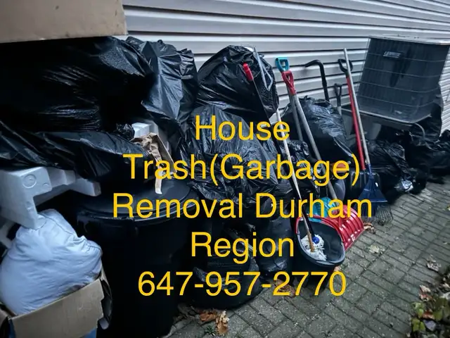 House Trash(garbage, furniture, appliance) Removal 647-957-2770