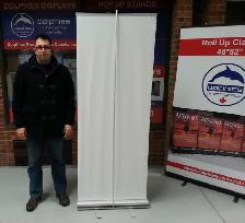 Trade Show Event Roll Up Retractable Banner Stand   CUSTOM PRINT - Photo 3
