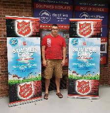 Trade Show Event Roll Up Retractable Banner Stand   CUSTOM PRINT - Photo 5