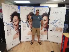 Trade Show Event Roll Up Retractable Banner Stand   CUSTOM PRINT - Photo 8