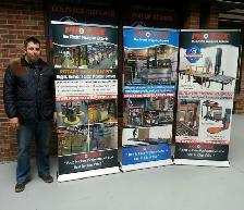 Trade Show Event Roll Up Retractable Banner Stand   CUSTOM PRINT - Photo 13