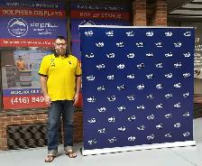 Trade Show Event Roll Up Retractable Banner Stand   CUSTOM PRINT - Photo 14