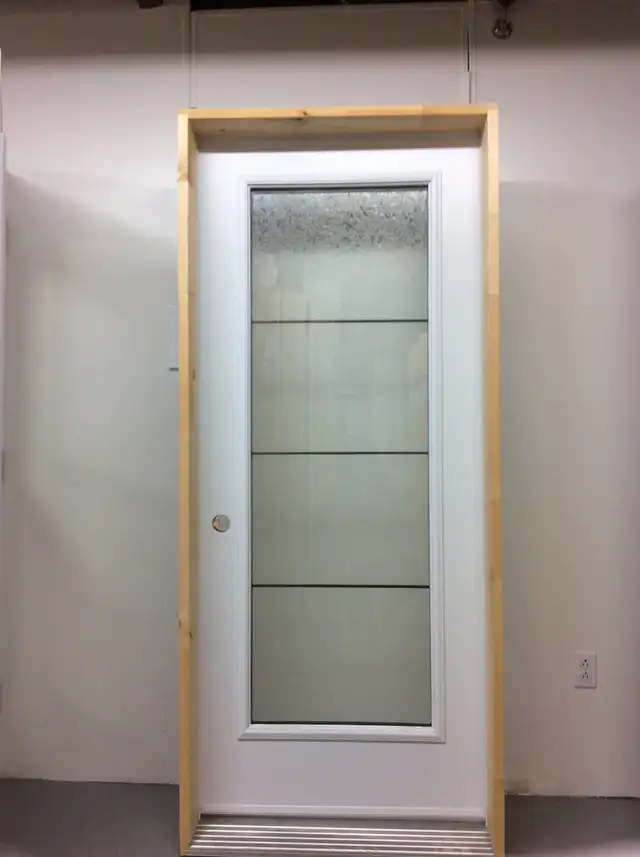 1155PA Porte d’acier 34D Verre glue chip Carrelage pewter 23x65